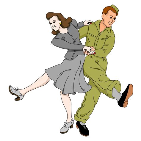 1940s clip art